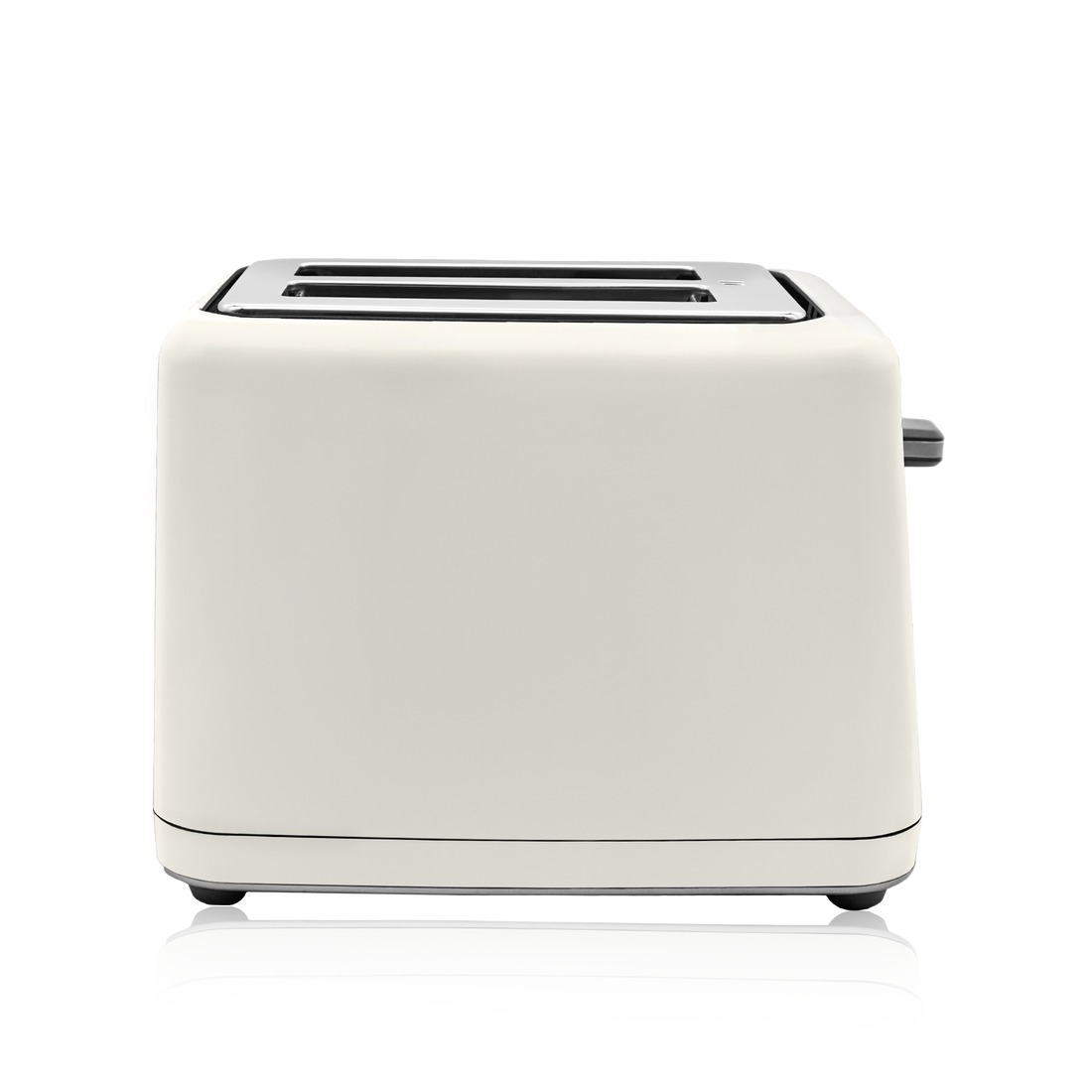Back. Livwell - Livwell Matte Cream 2-Slice Smart Touch Toaster - Matte Cream.