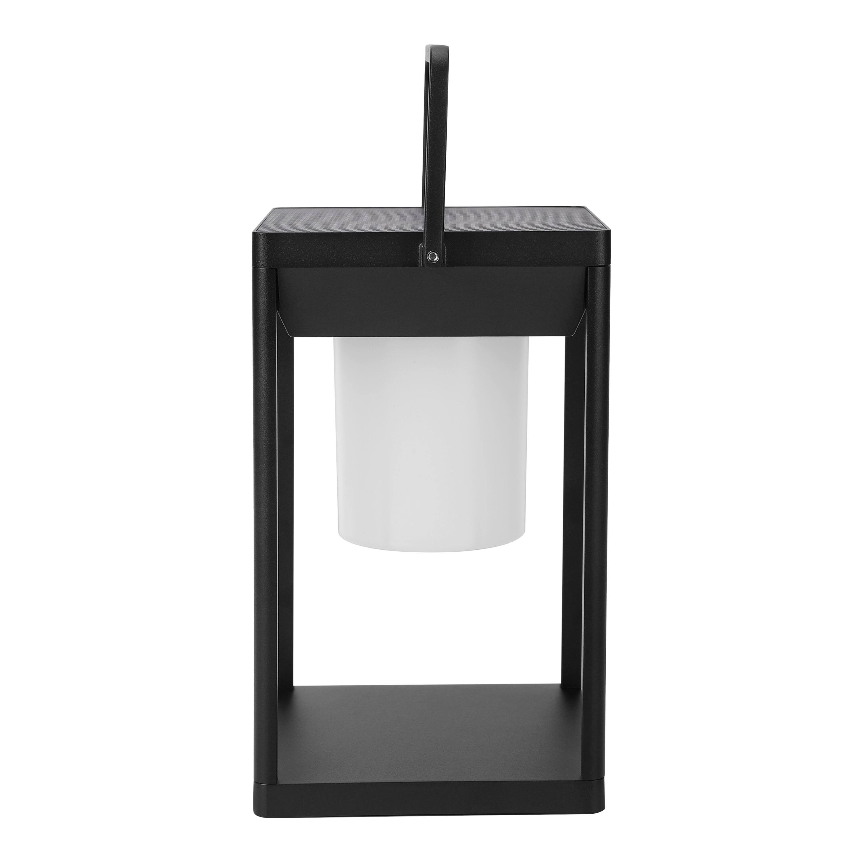 Alt View 6. Techko - Solar Premium Medium Metal LED Core Lantern w/ USB Charging.