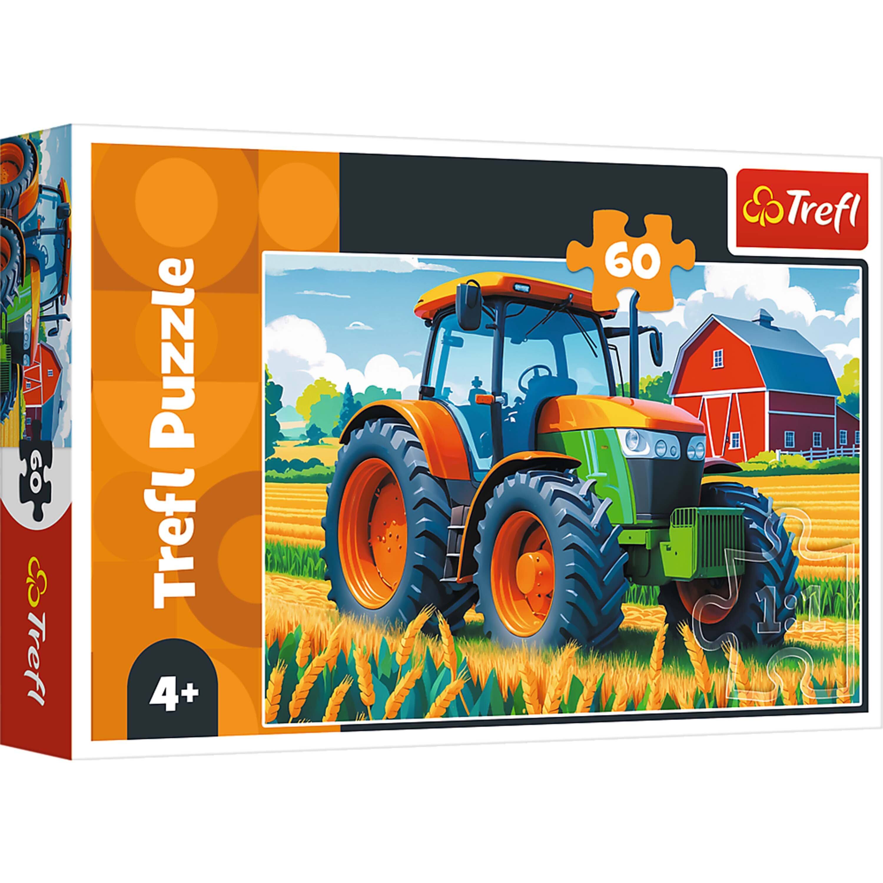 Trefl - Kids Farmer s Vehicle 100 Piece