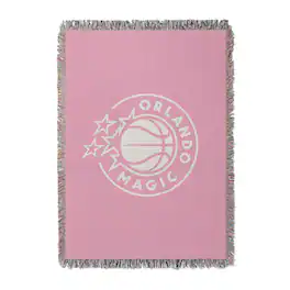 Chad & Jake - Orlando Magic Woven Blanket - Pink