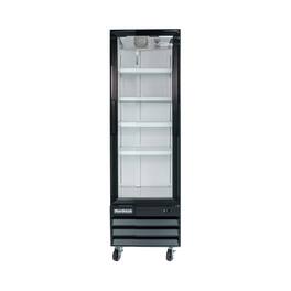 Magic Chef - Commercial 9 cu. ft. Single Door Merchandiser Refrigerator - Black