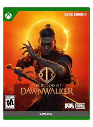 XBOX SERIES X
THE BLOOD OF DAWN WALKER
MATURE 17+
M
REBEL WINGS
BANDAI NAMCO
ESRB
GAME DISC - M (Mature 17+)