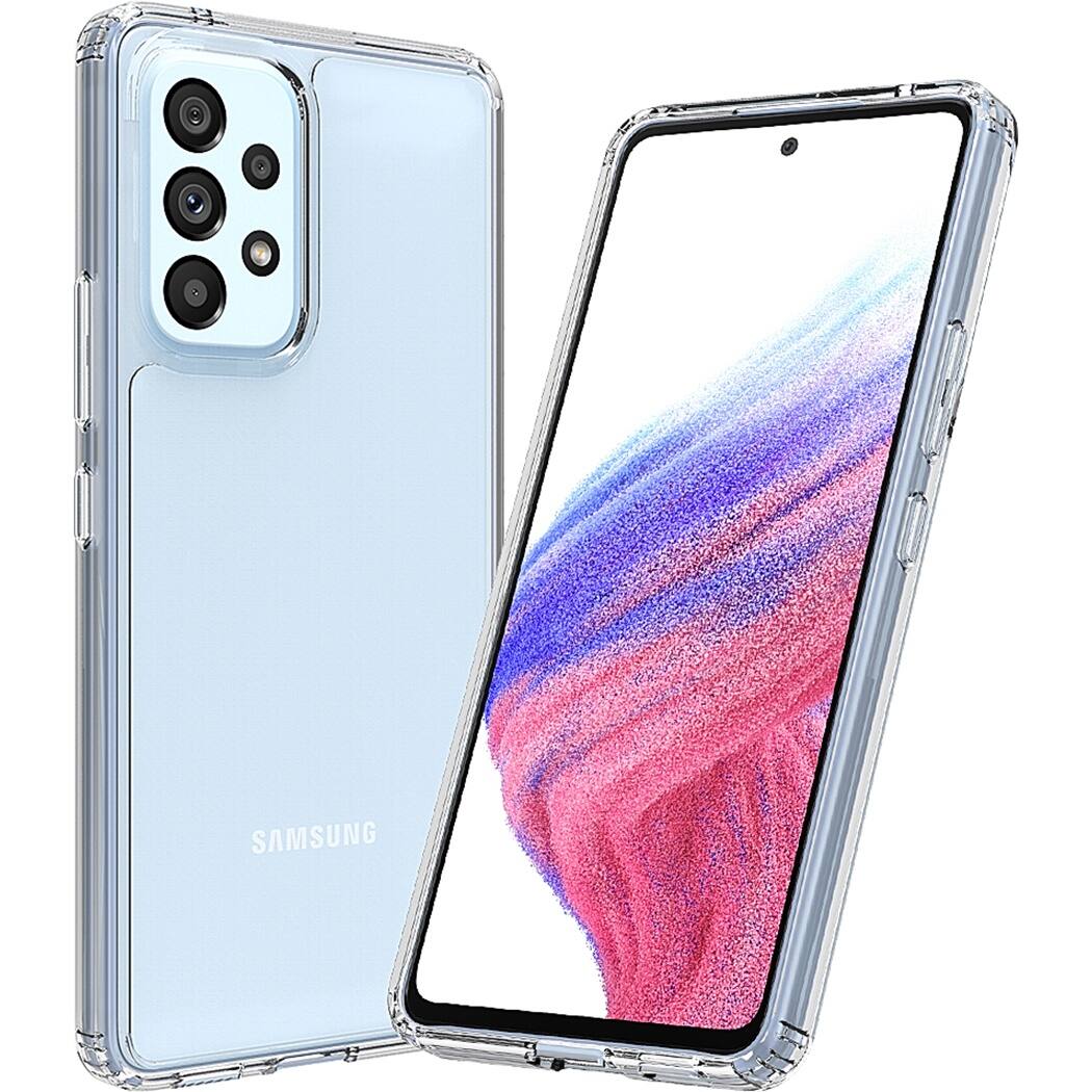 Alt View 15. SaharaCase - Hybrid-Flex Hard Shell Case for Samsung Galaxy A53 5G - Clear.