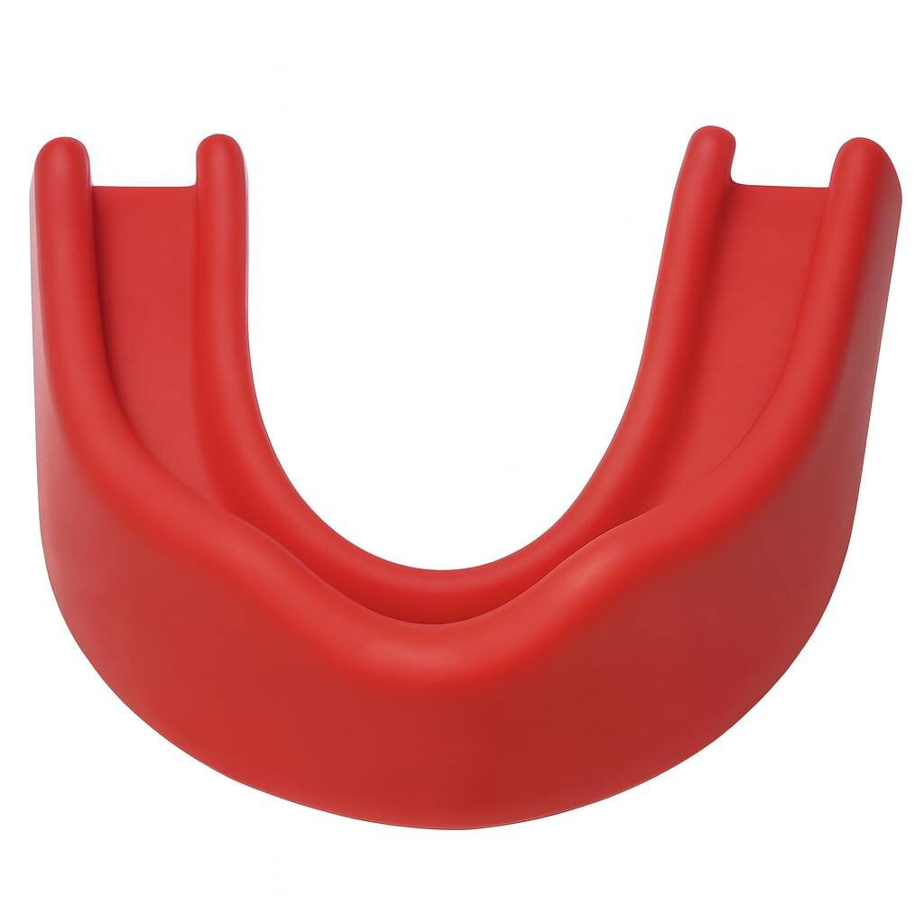 Alt View 5. Amber Sporting Goods - Breathable Boil & Bite MMA Mouth Guard for Boxing & Wrestling, Super Tough Combat Mouthpiece – Red (Pack of 10) - Red.