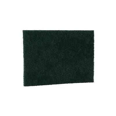 Front. Scotch-Brite - Scotch-Brite General Purpose Scouring Pad, Green, 60/Carton (96) - Green.
