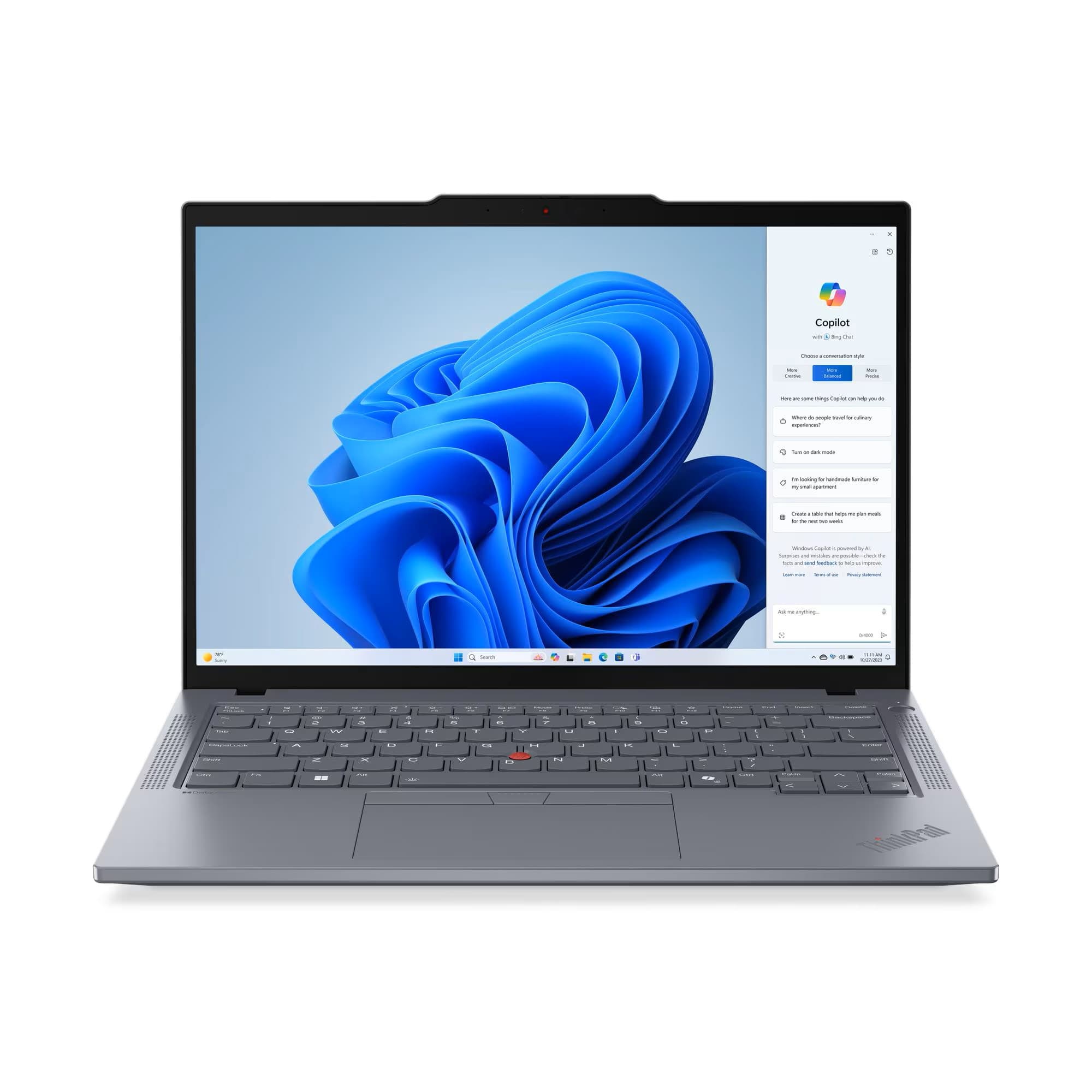 Lenovo - ThinkPad T14 Gen 5 14" Touch-Screen Laptop - Ultra 5 with 16GB Memory - 512GB SSD - Gray