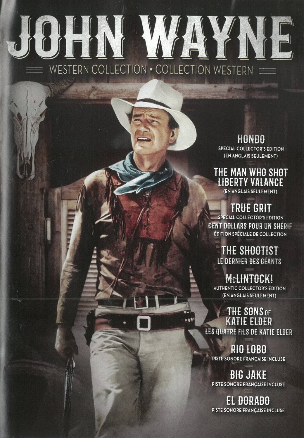 John Wayne: 9-Western Collection  - DVD