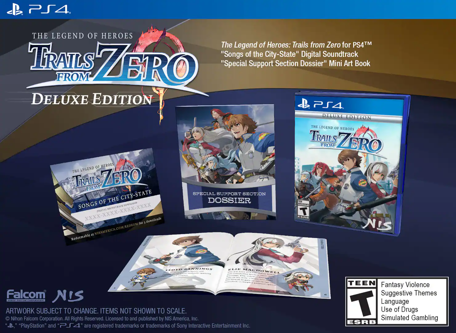 Angle. Koei Tecmo - The Legend of Heroes: Trails from Zero.