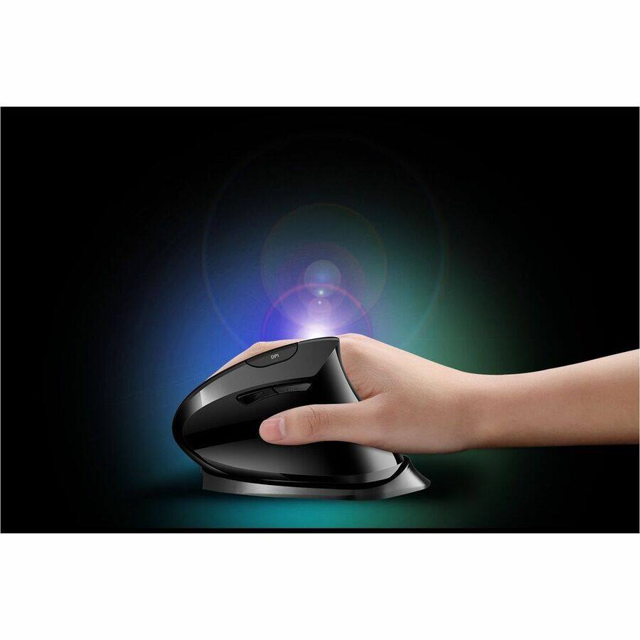 Alt View 6. Adesso - Adesso iMouse V30 Mouse - Optical - Wireless - 30 ft - Radio Frequency - 2.40 GHz - Rechargeable - USB - 2400 dpi - Unknown.