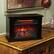 Alt View 15. Lifesmart - 1000W Tabletop Infrared Fireplace Space Heater - Black.