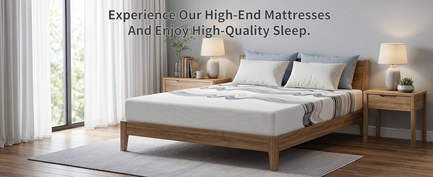 Experience Our High-End Mattresses And Enjoy High-Quality Sleep.