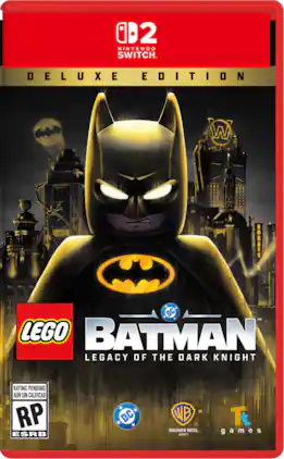 LEGO Batman: Legacy of the Dark Knight - Deluxe Ed for Nintendo Switch 2 Deluxe Edition - Nintendo Switch 2