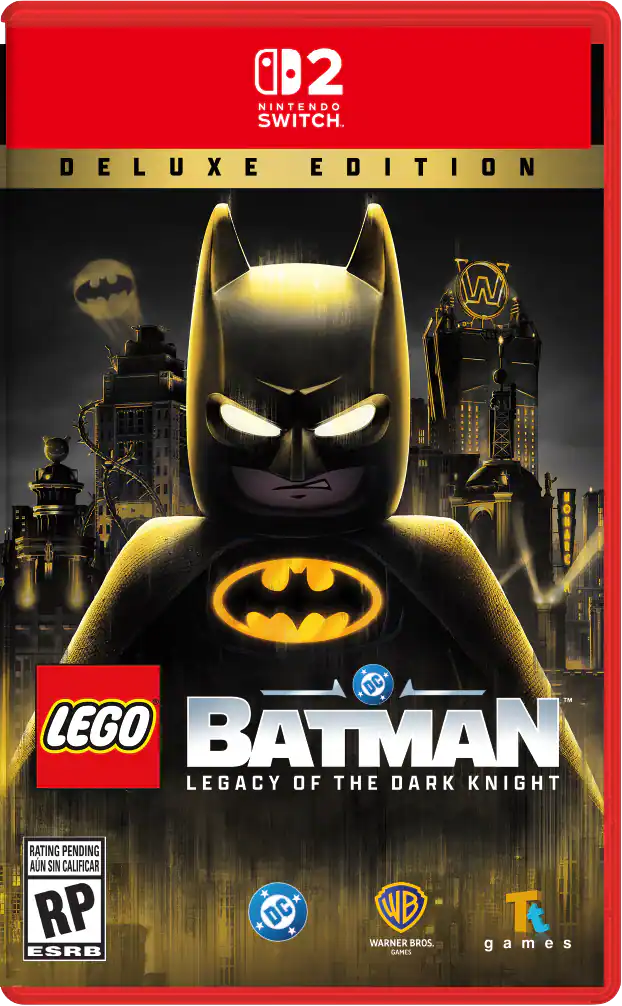 LEGO Batman: Legacy of the Dark Knight - Deluxe Ed for Nintendo Switch 2 Deluxe Edition - Nintendo Switch 2