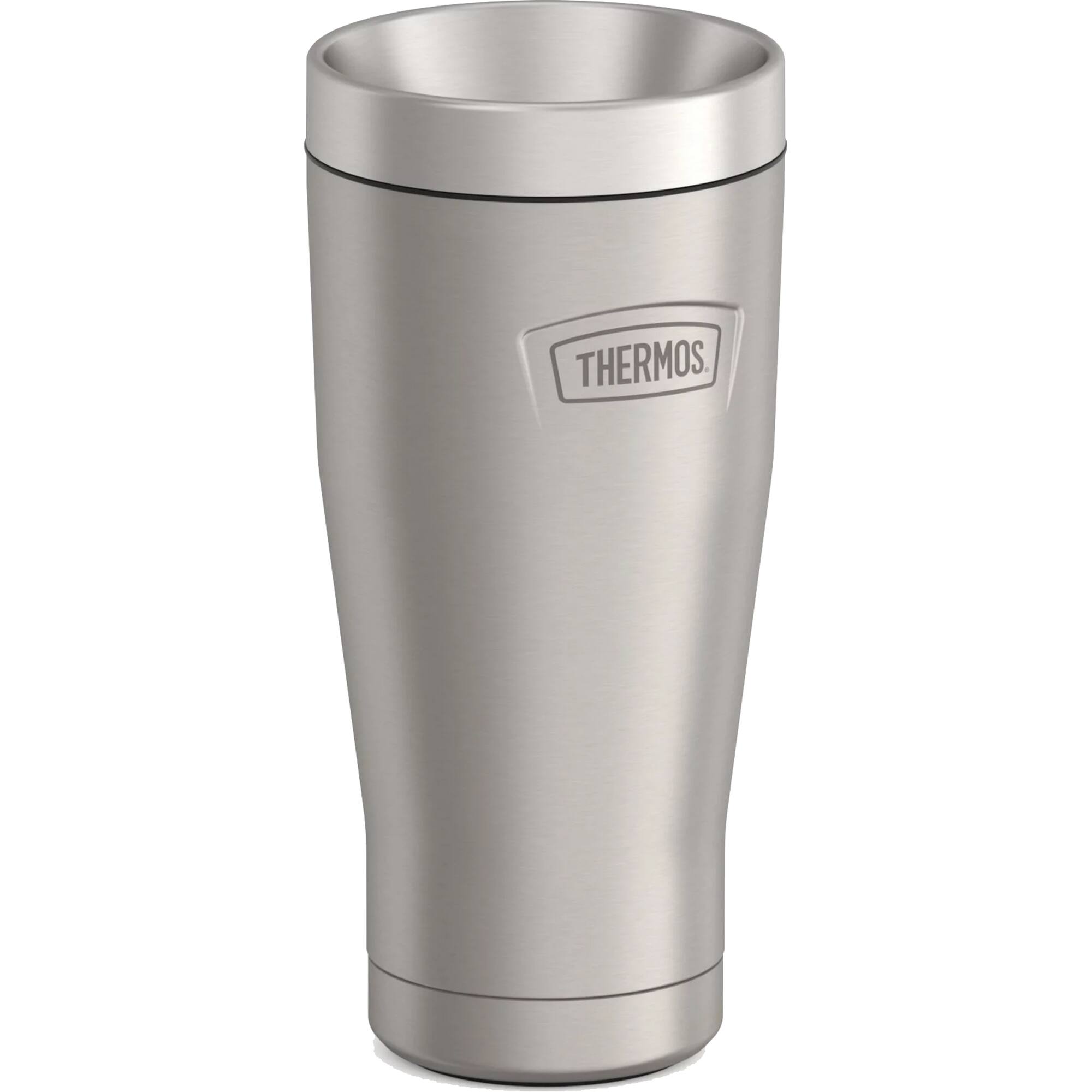 Alt View 1. Thermos - Thermos 16 oz. Icon Stainless Steel Tumbler - Matte Stainless Steel - Matte Stainless Steel.