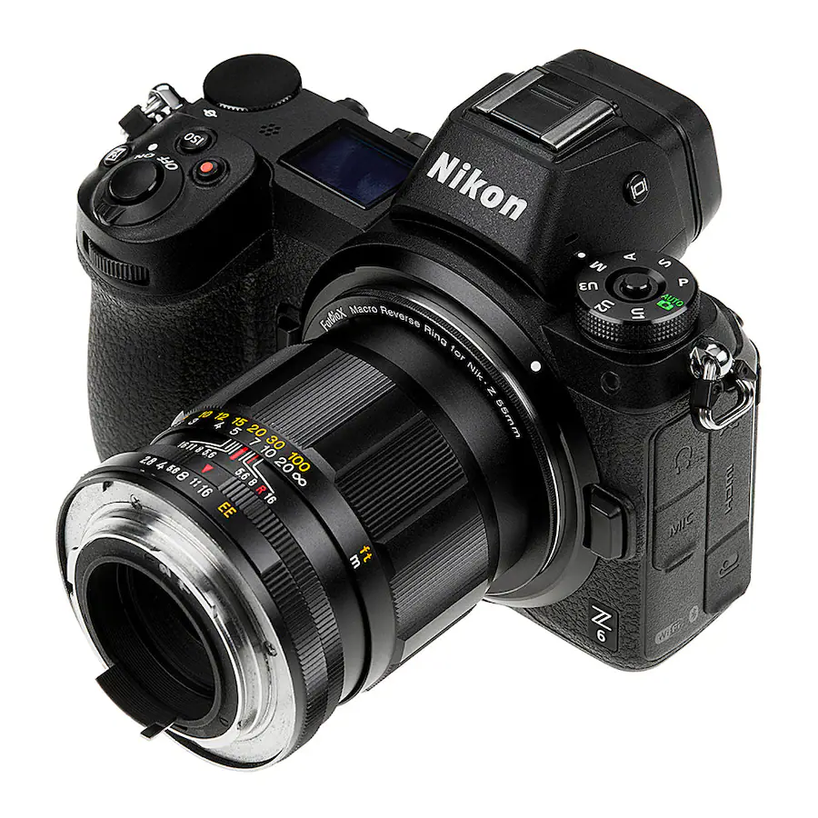 Fotodiox 49mm Macro Reverse Ring for Nikon Z Mount Cameras Reverse ...