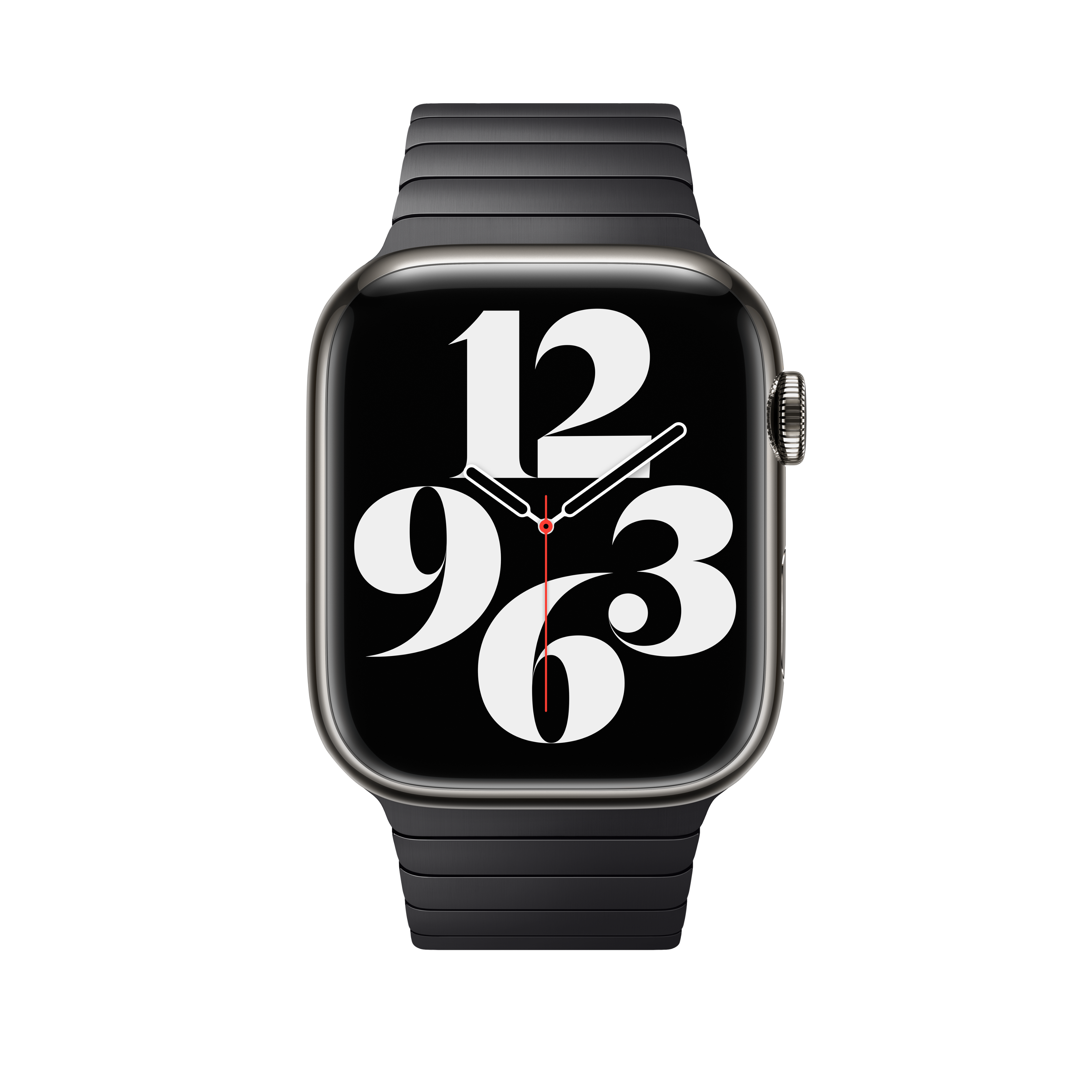Alt View 12. Apple - 42mm Space Black Link Bracelet - Space Black.