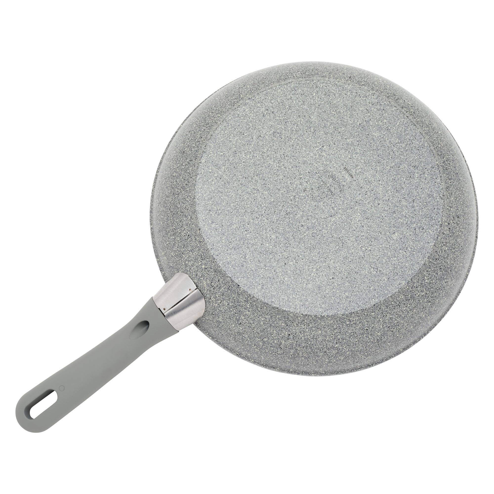 Alt View 2. ZWILLING - ZWILLING Parma Plus 12-inch Aluminum Nonstick Fry Pan - Grey.
