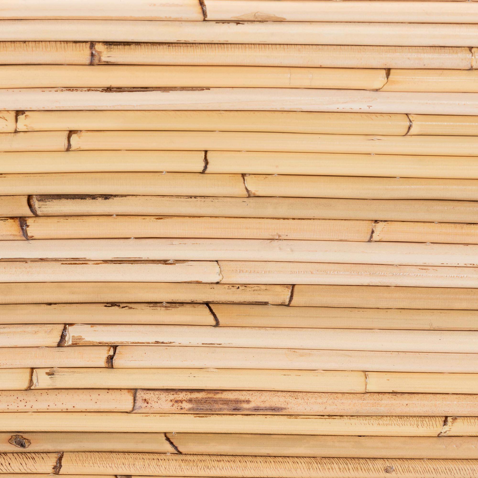 Alt View 1. bali & pari - Bethari Bohemian Natural Rattan Nightstand - Natural.