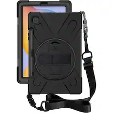 Front. CODi - Codi Rugged Case for Samsung Galaxy S6 Lite 10.4" (SM-P610/P615) - Black.