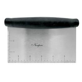 Norpro - Grip EZ Stainless Steel Bench Scraper and Chopper - Silver