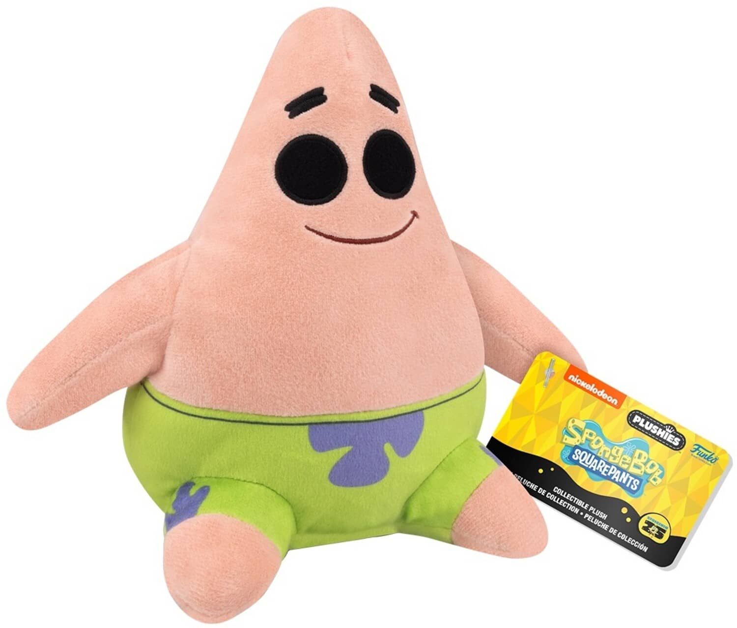 FUNKO POP! Plush: SpongeBob SquarePants - Patrick (POP! 7-Inch) (25th Anniversary) - COLLECTABLES - Multicolor