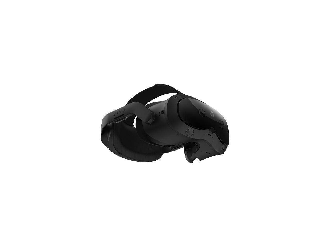 Alt View 3. HTC - VIVE Focus Vision - Mixed Reality and PC VR Headset + Controllers Consumer Edition - Black.