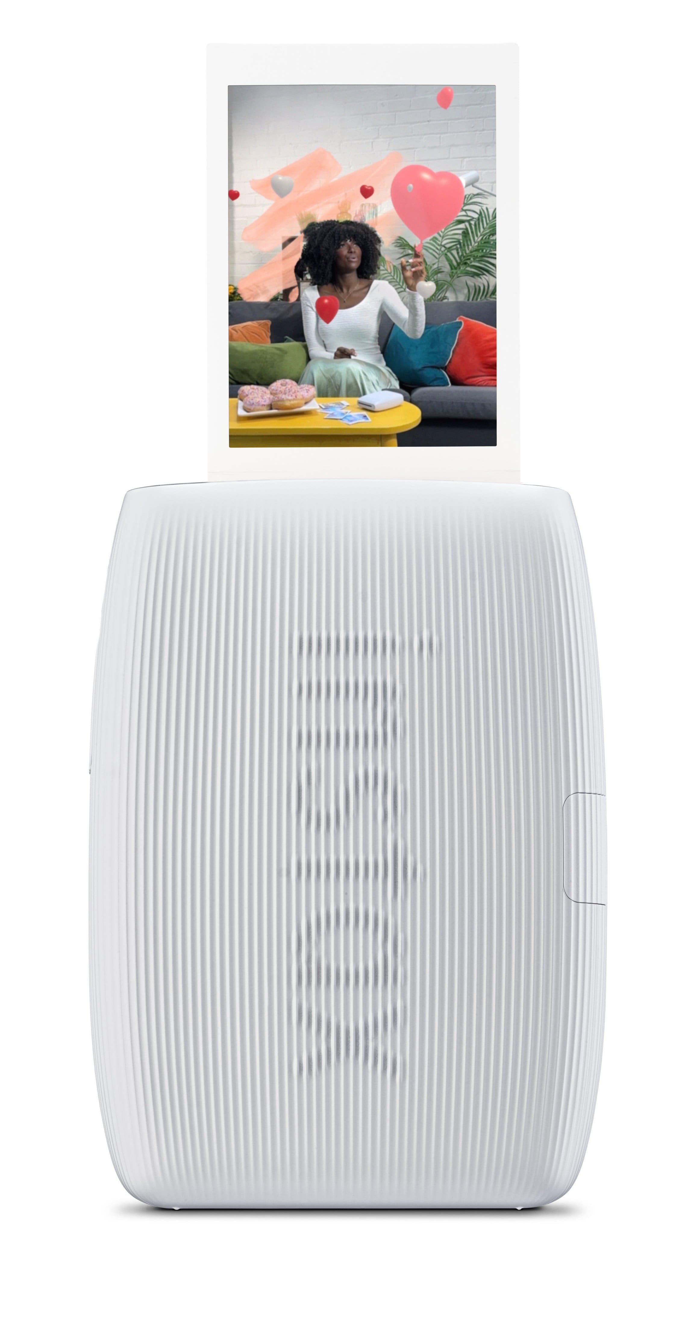 Alt View 16. Fujifilm - instax mini Link 3 Smartphone Printer - Clay White.