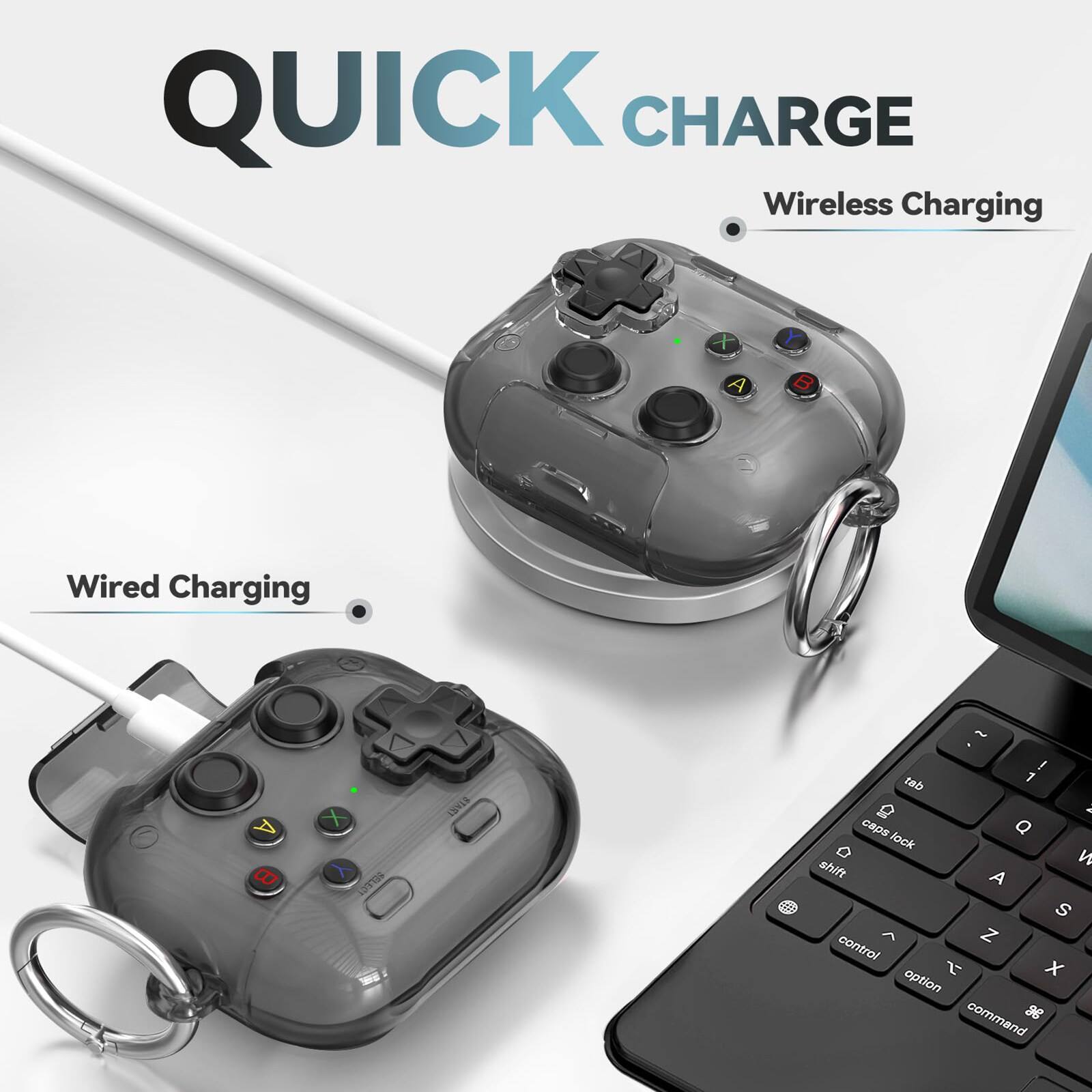 QUICK CHARGE  
Wireless Charging + Wired Charging