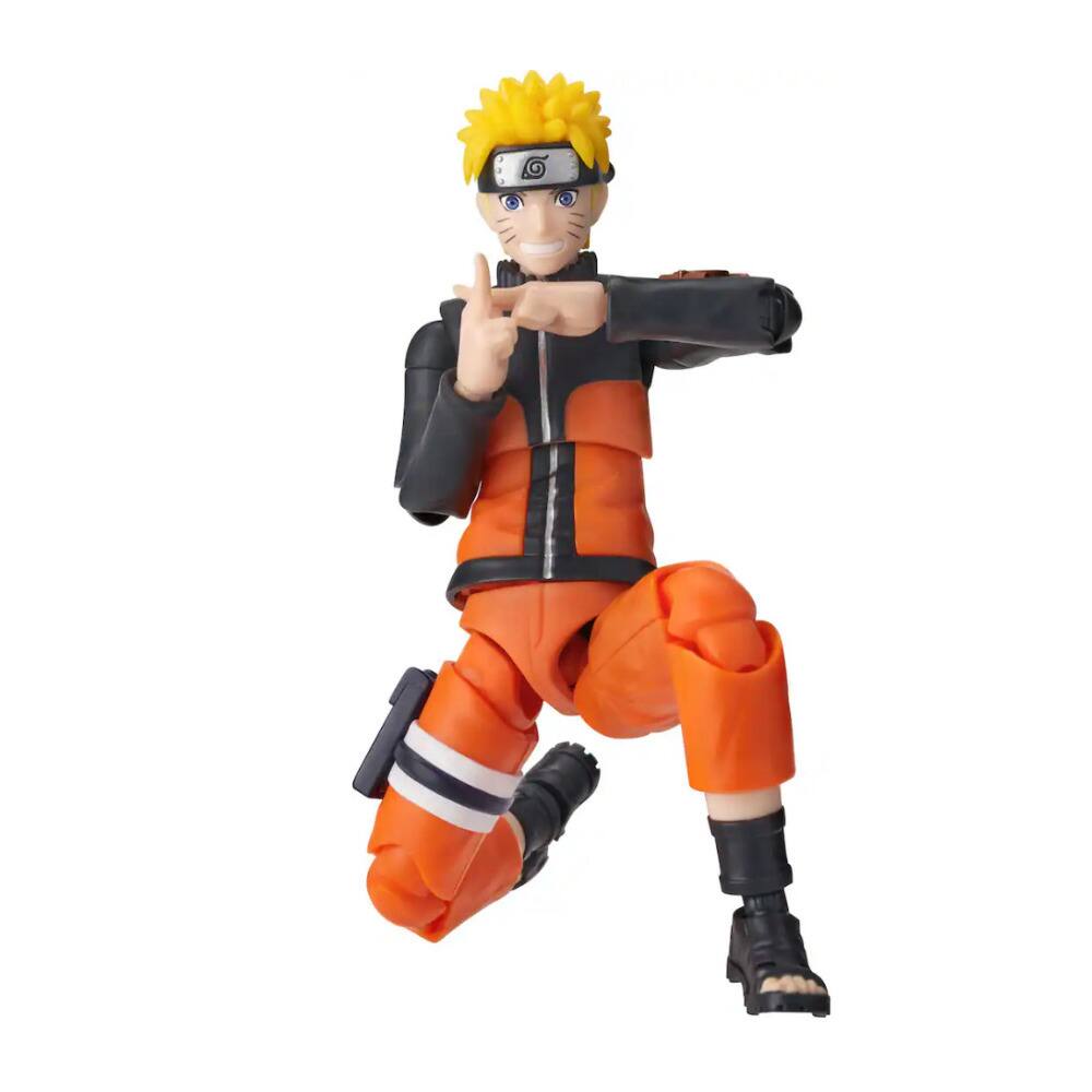 Left. Blokees - Blokees Naruto Kurama (Nine Tails) & Uzumaki Champion Class Action Figure Bundle.