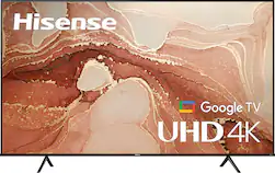 Hisense - 75" Class A76K Series QLED 4K UHD Smart Google TV - Front_Zoom