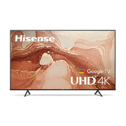 Hisense - 75" Class A76K Series QLED 4K UHD Smart Google TV - (2023) - Front_Zoom