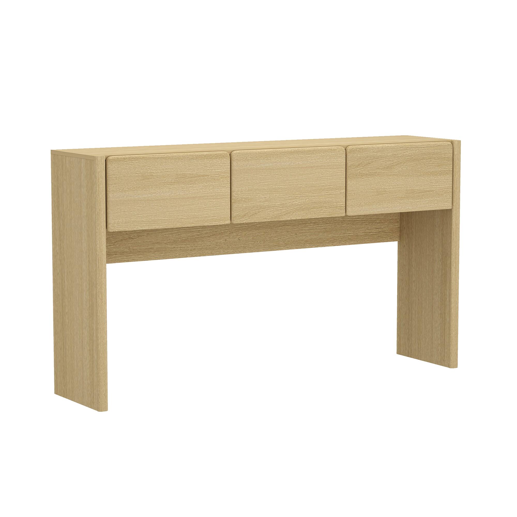 Alt View 2. TinyHomie - Console Table in Natural Oak - Oak.