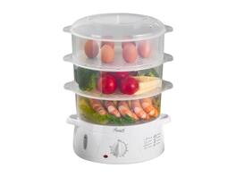 Rosewill - 4-in-1 Steamer: Food, Baby Food, Rice, Sterilizer, 800W, 3-Tier, 9.5Qt - Not specified