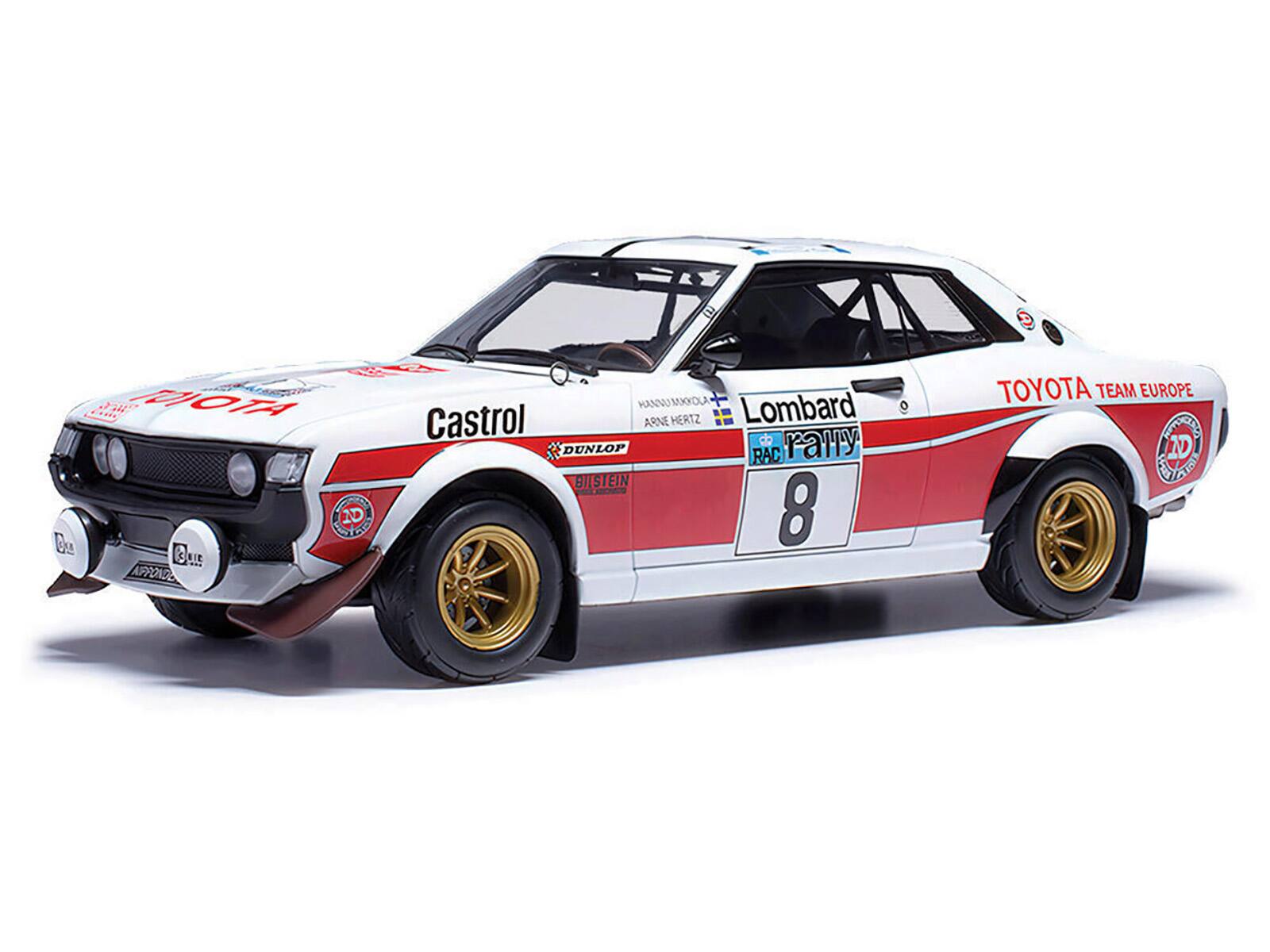 IXO Toyota Celica 2000 GT (RA21) #8 Hannu Mikkola Arne Hertz 2nd