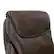 Alt View 14. La-Z-Boy - Premium Hyland Executive Office Chair with AIR Lumbar Technology - Coffee Brown.
