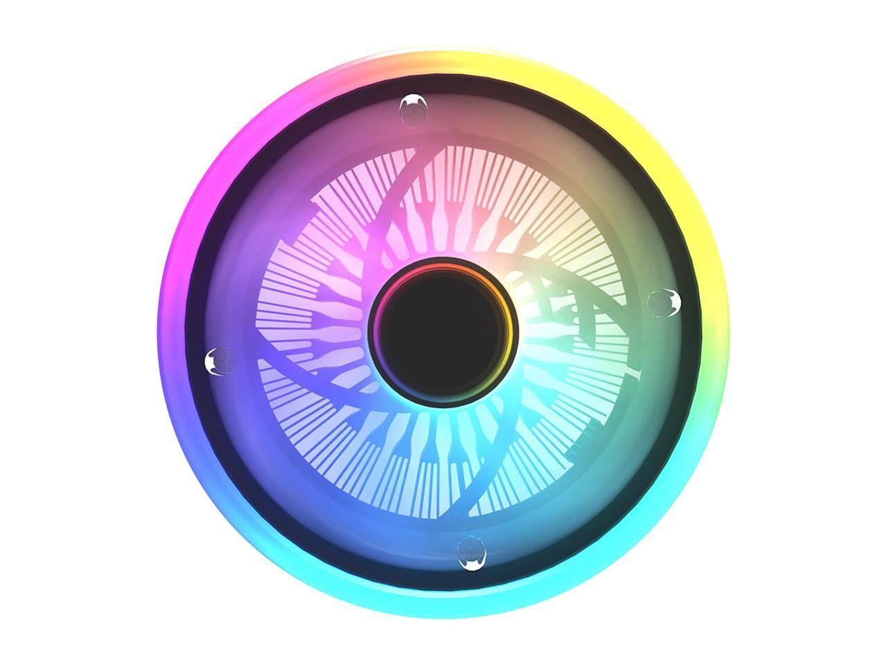 Alt View 3. Thermaltake - UX150-L ARGB Sync CPU Cooler - Black.