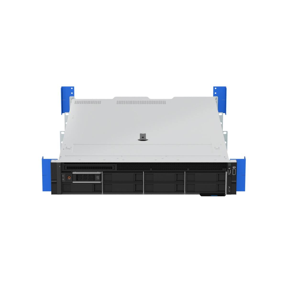 Alt View 2. RackSolutions - RackSolutions 2U Cobra 115-A Dry Slide Rail for Dell - Black.