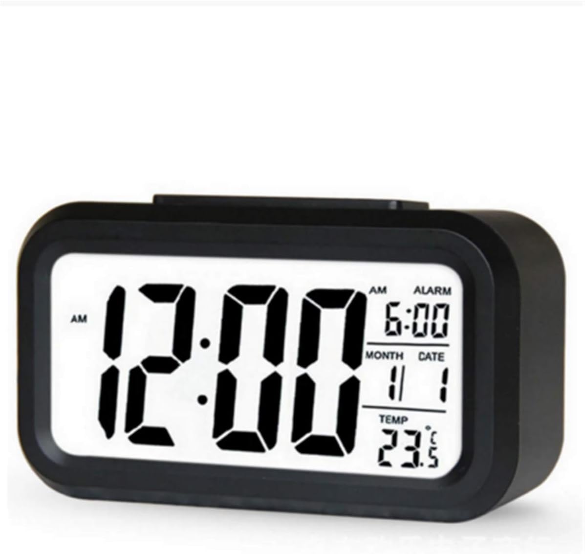 AM 12:00  
ALARM 6:00  
MONTH 11  
DATE 1  
TEMP 23.5°C