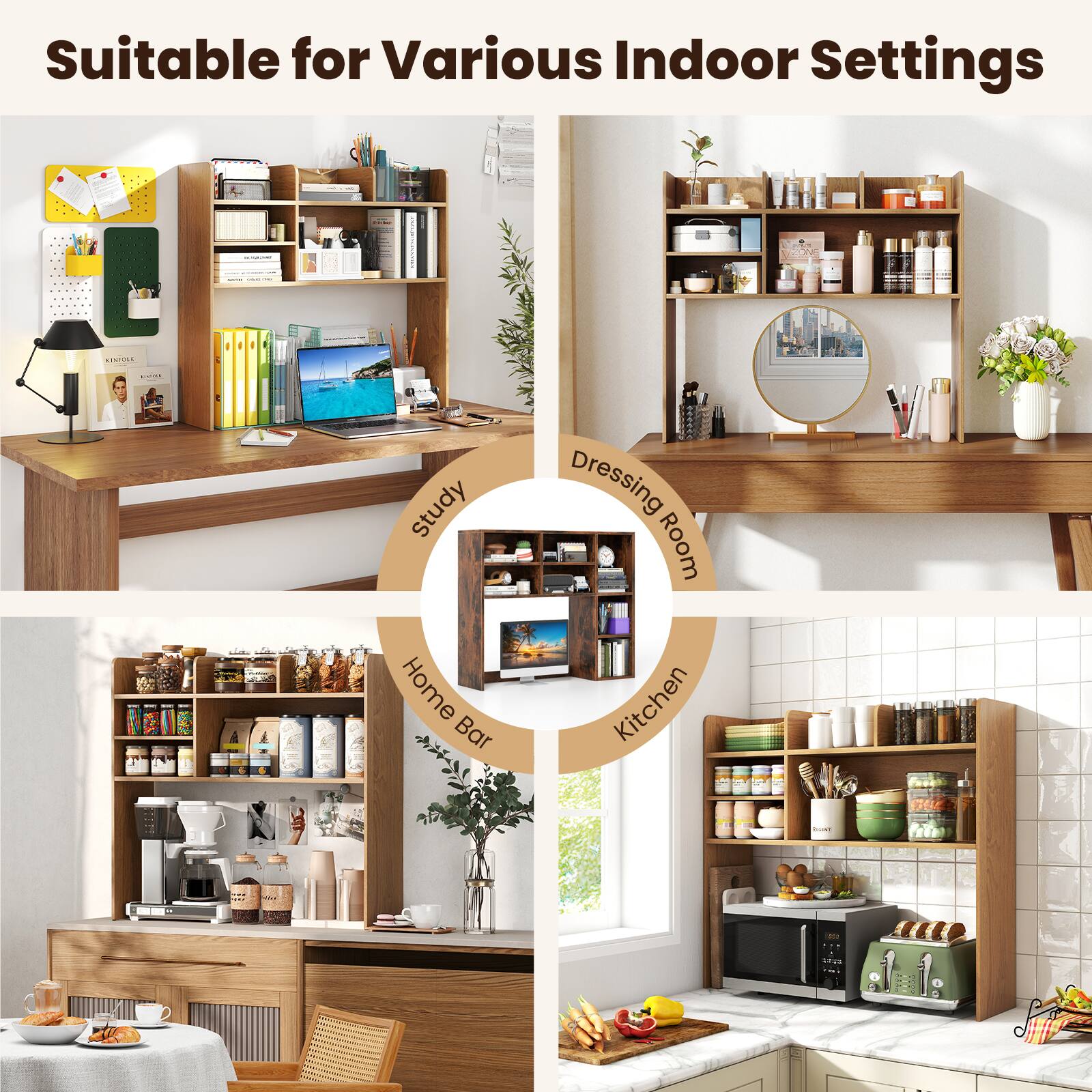 Suitable for Various Indoor Settings

- Study
- Dressing Room
- Home Bar
- Kitchen