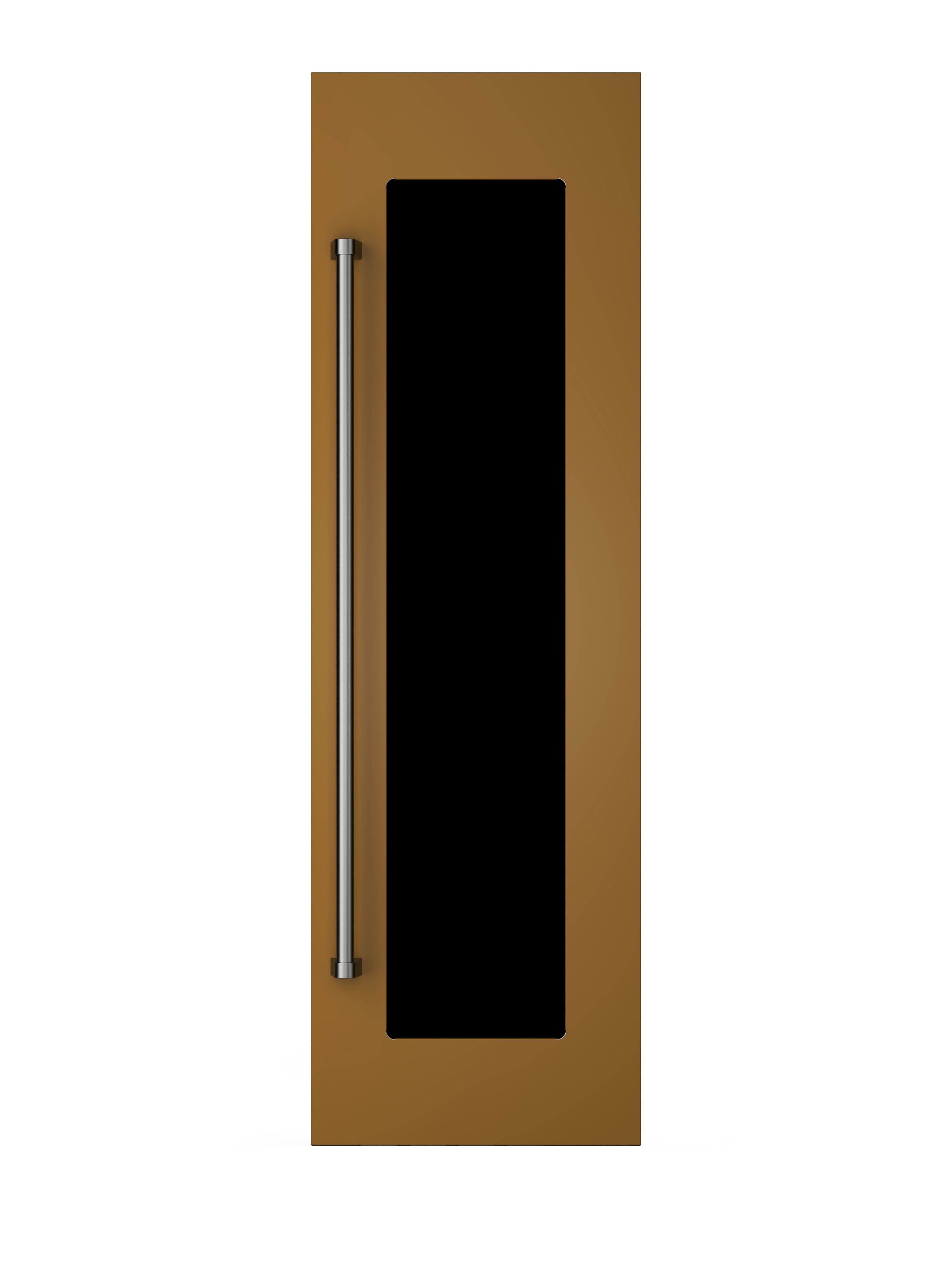 Front. Viking - 24"W. Integrated Wine Cooler Door Panel for Viking Model FDWCIC7240R - Golden Hour Right Hinge - Golden Hour.