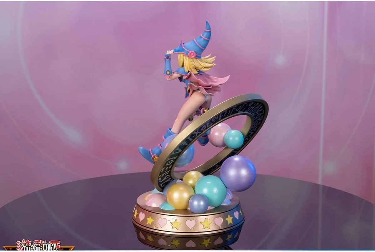 Alt View 10. Dark Horse Comics - Yu-Gi-Oh! Dark Magician Girl Statue | Standard Pastel Edition - Blue.
