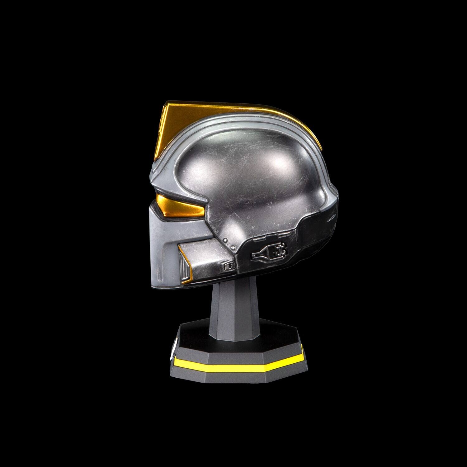 Alt View 1. Dark Horse Comics - Dark Horse - Helldivers 2 - Hero of the Federation Helmet 1:4 Scale Replica   - COLLECTIBLES - Multicolor.