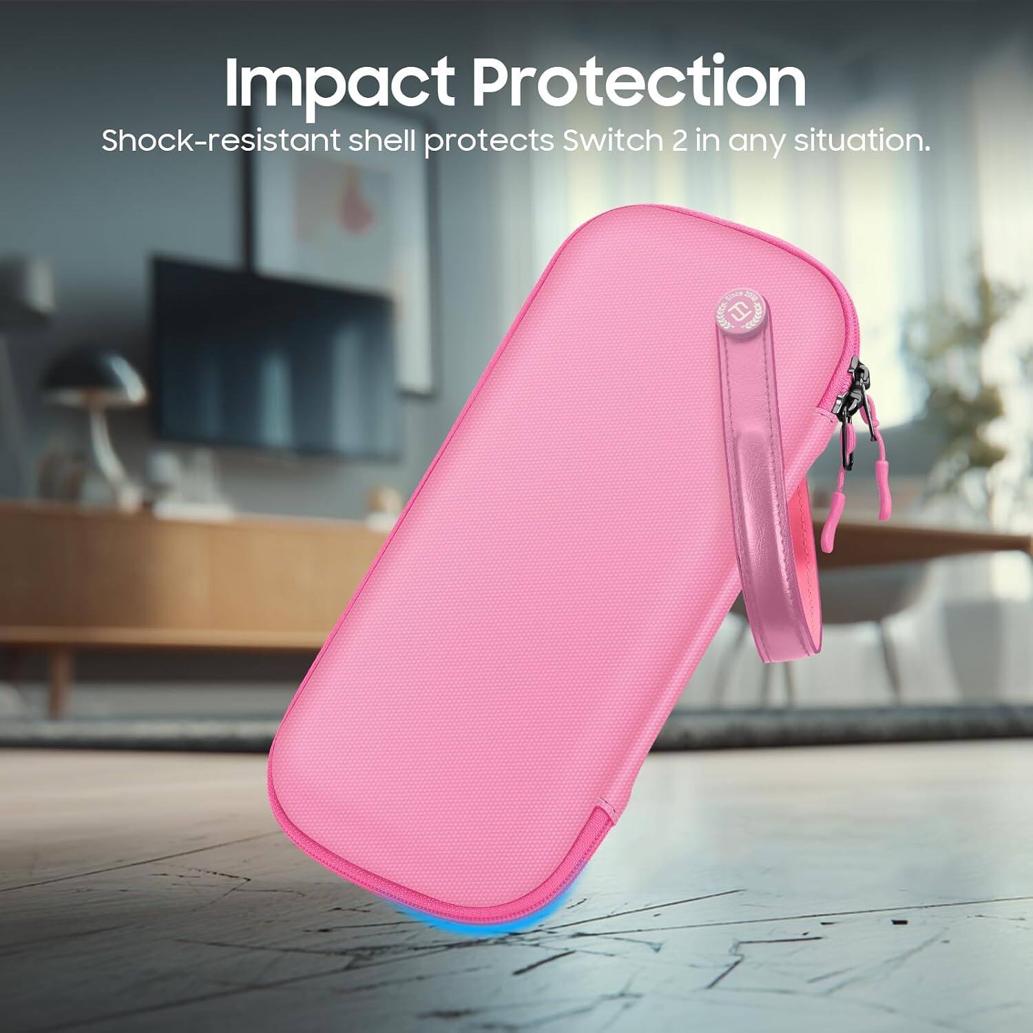 Impact Protection  
Shock-resistant shell protects Switch 2 in any situation.