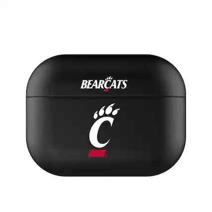 Front. Keyscaper - Cincinnati Bearcats Cincinnati Bearcats Insignia 2nd Gen AirPods Pro Case Cover - Black.