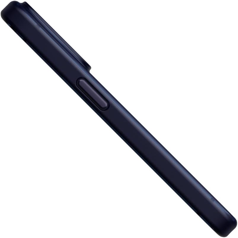 Angle. Tech21 - Tech21 EvoCheck Tough MagSafe Case for Apple iPhone 15 Pro - Midnight Blue - Midnight Blue.