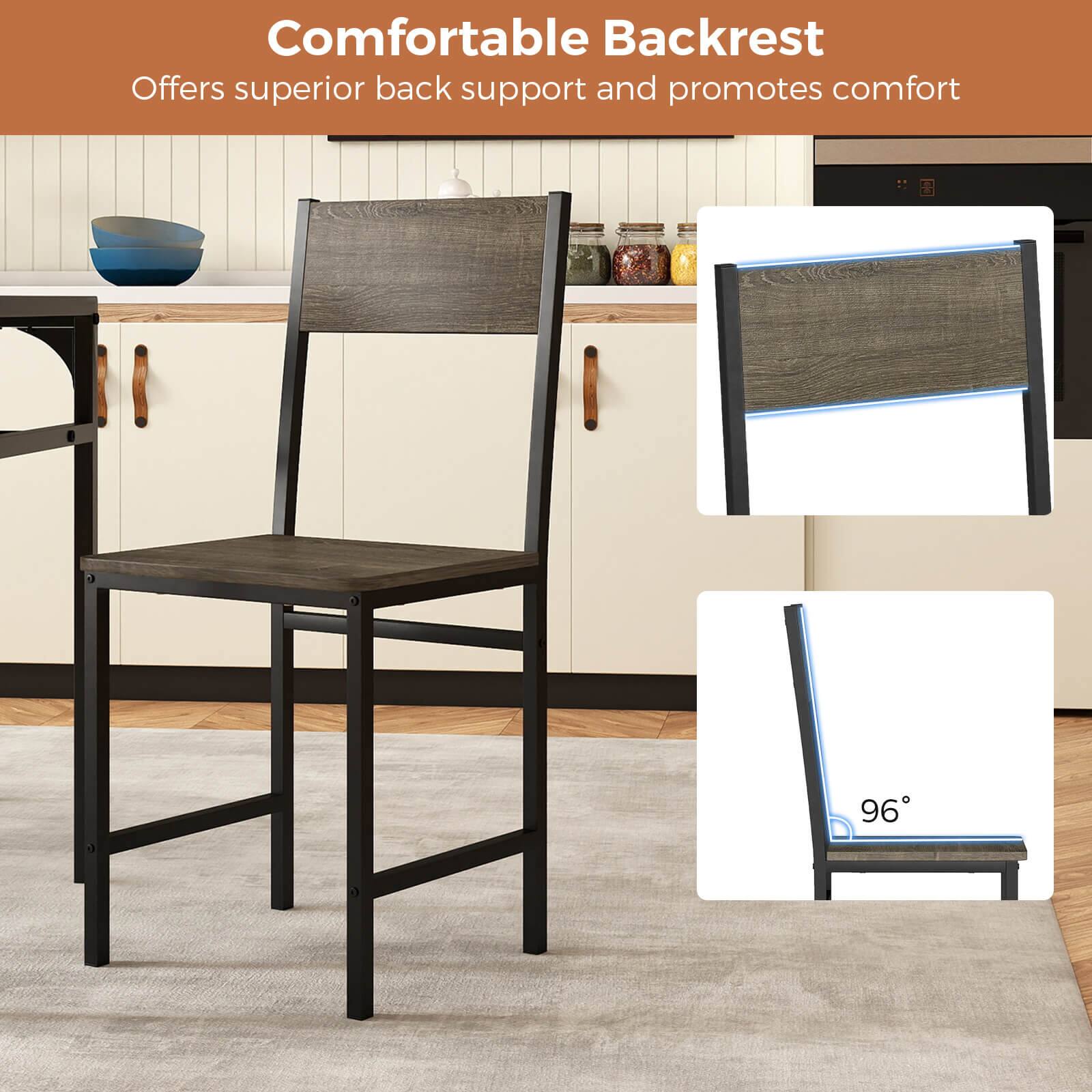 Comfortable Backrest  
Offers superior back support and promotes comfort