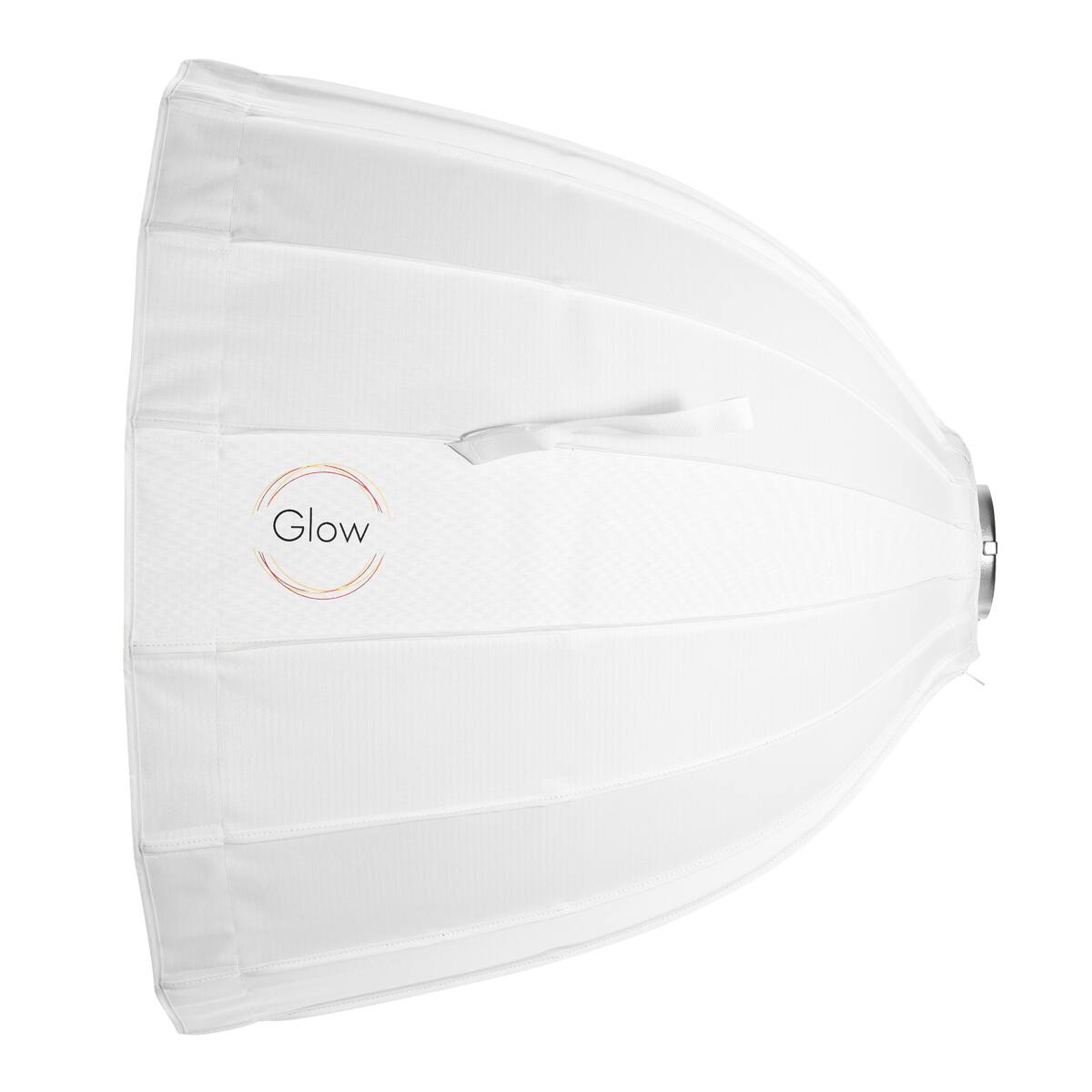 Alt View 4. Glow - Glow Elegant Pro White EZ-Lock Collapsible Beauty Dish ( Silver Interior, 34").