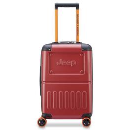 Delsey - Jeep JH002B 20" Expandable Spinner Carry-On Luggage - Tomato