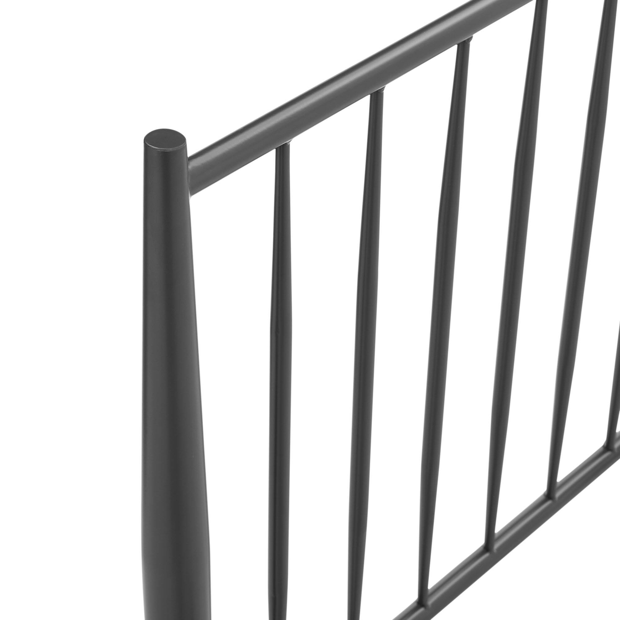 Alt View 5. Modway - Freja Fabric Queen Platform Bed - Gray.