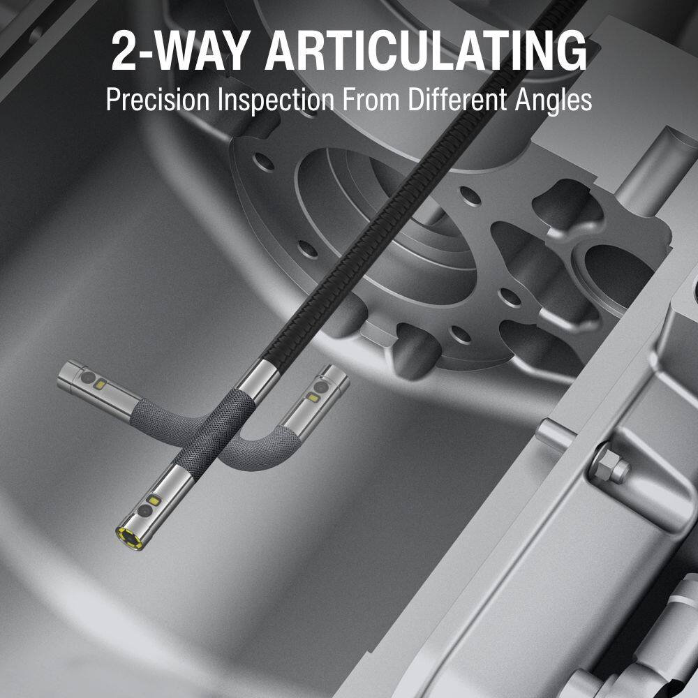 2-WAY ARTICULATING  
Precision Inspection From Different Angles